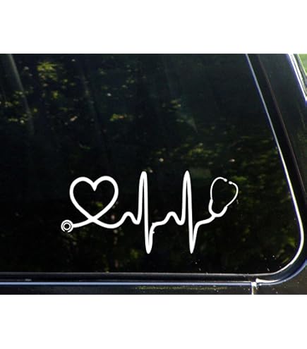 Amazon.com: Yoonek Graphics 777 Heart Angel Number Vinyl